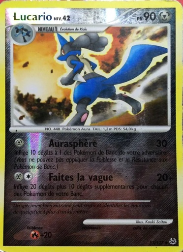 Lucario 53/127 Reverse