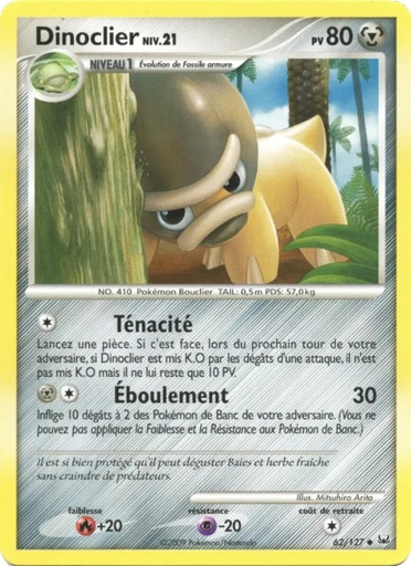 Dinoclier 62/127 Reverse