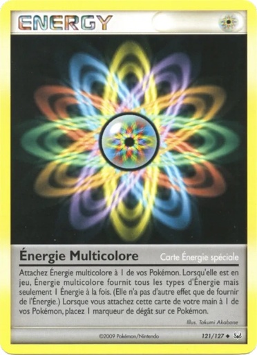 Énergie Multicolore 121/127 Reverse