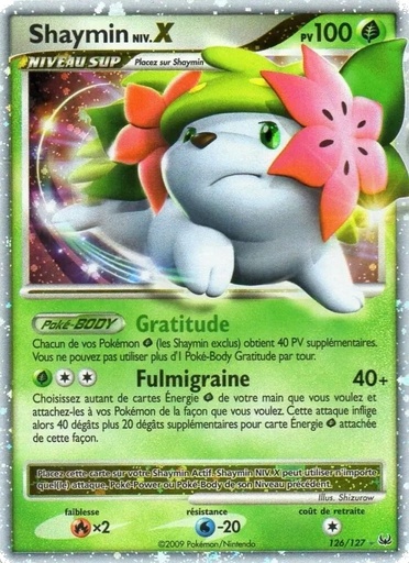 Shaymin 126/127 Holo