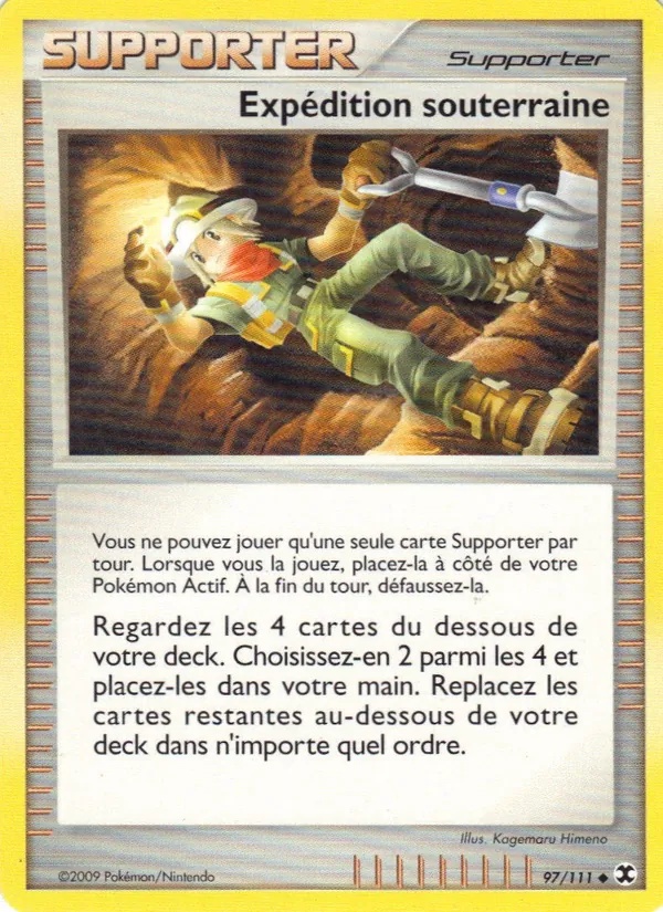 Expédition souterraine 97/111 - Rivaux Émergeants - Reverse League - Pokémon JCC