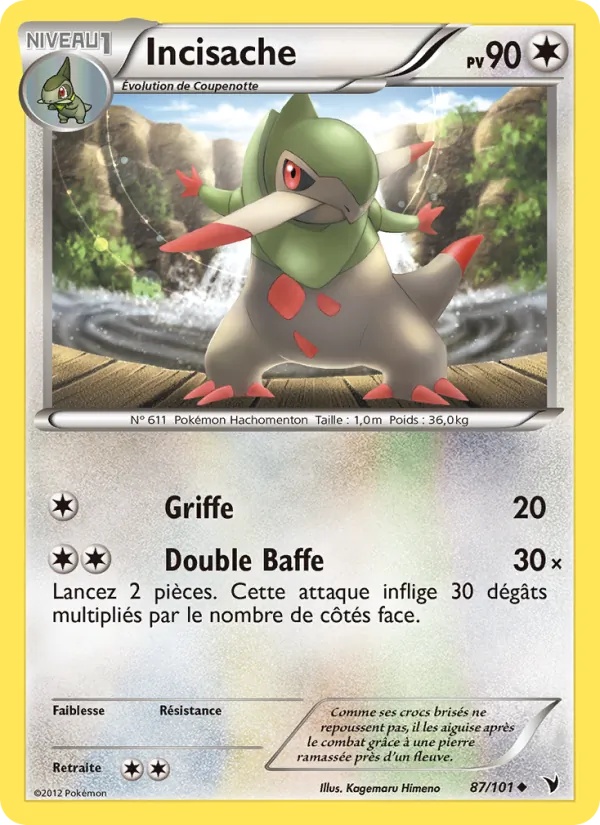 Incisache 87/101 - Nobles Victoires - Pokémon JCC