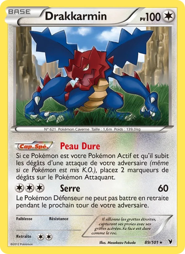 Drakkarmin 89/101 - Nobles Victoires - Pokémon JCC