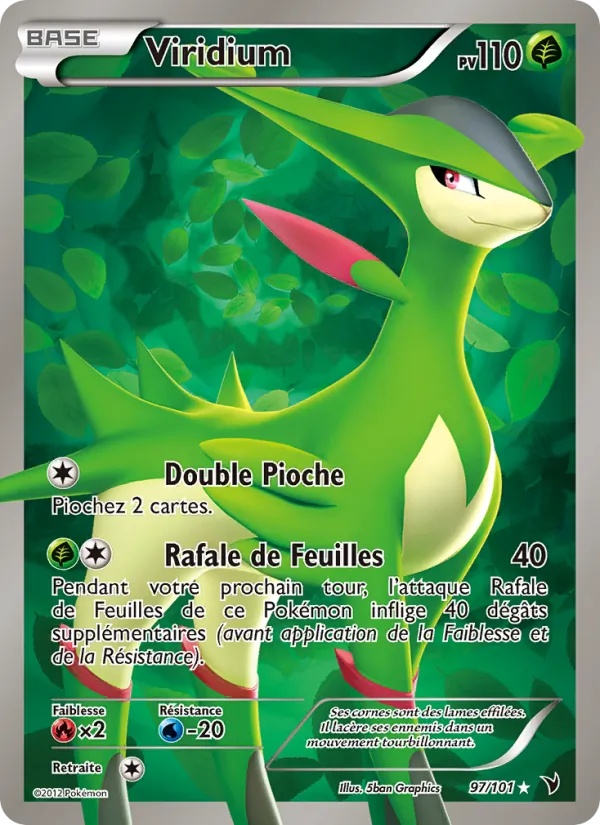 Viridium 97/101 - Nobles Victoires - Pokémon JCC