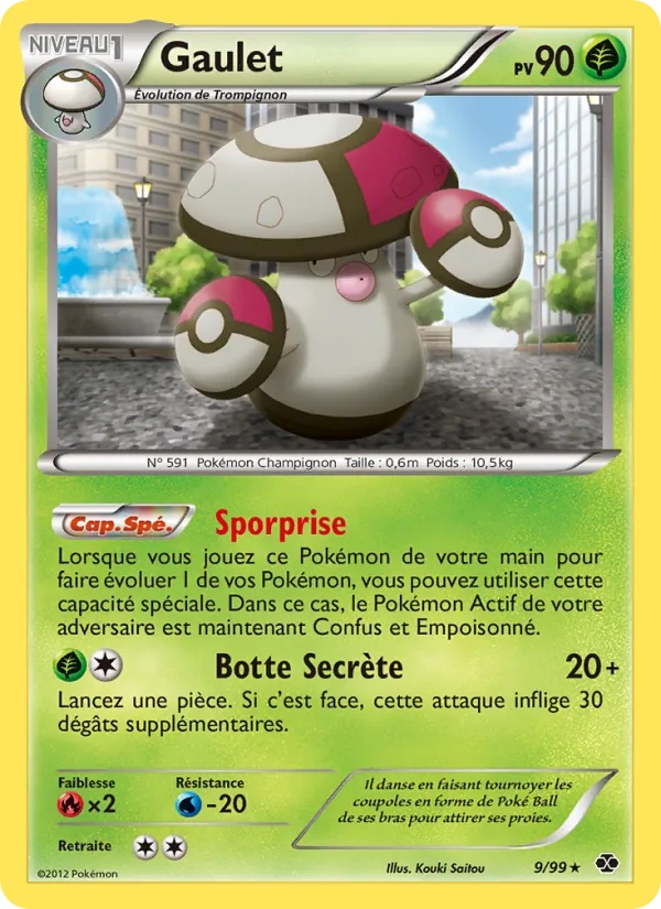 Gaulet 9/99 - Destinées Futures - Pokémon JCC