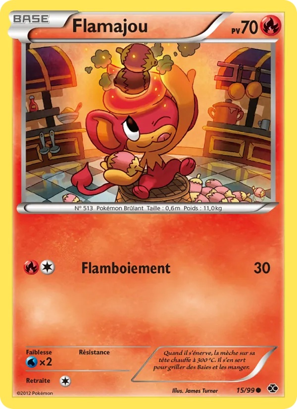 Flamajou 15/99 - Destinées Futures - Pokémon JCC