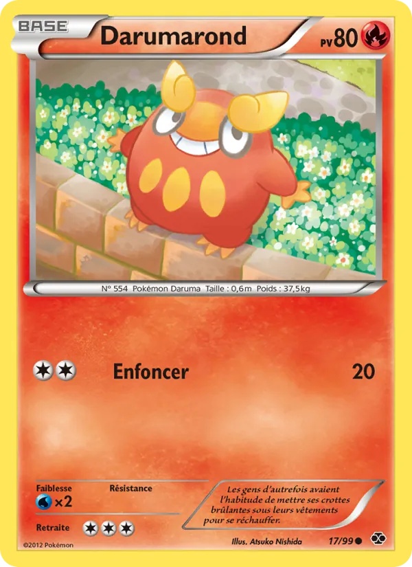 Darumarond 17/99 - Destinées Futures - Pokémon JCC