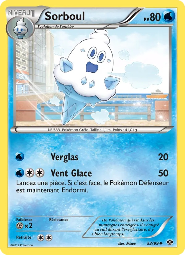 Sorboul 32/99 - Destinées Futures - Pokémon JCC