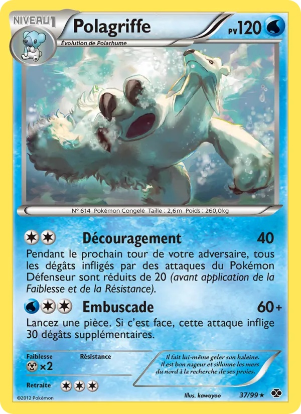 Polagriffe 37/99 - Destinées Futures - Pokémon JCC