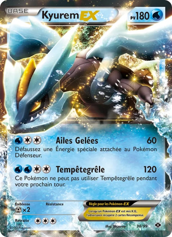 Kyurem-EX 38/99 - Destinées Futures - Pokémon JCC