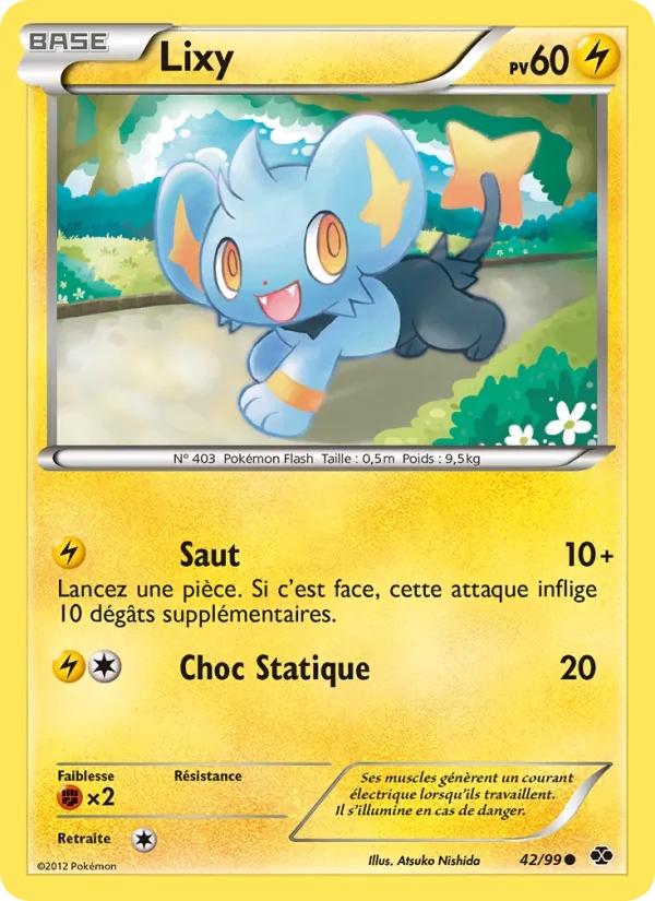 Lixy 42/99 - Destinées Futures - Pokémon JCC
