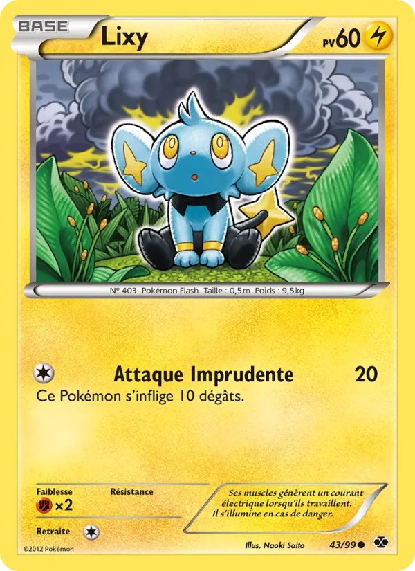Lixy 43/99 - Destinées Futures - Pokémon JCC
