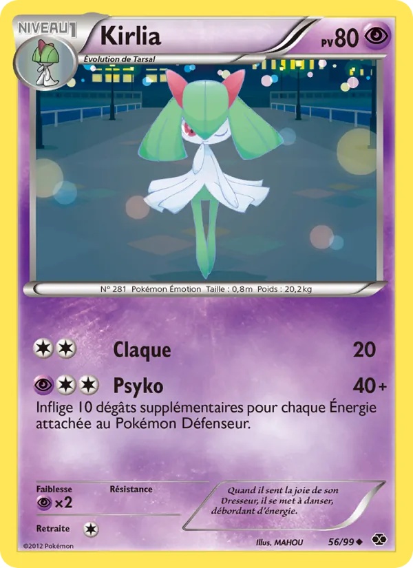Kirlia 56/99 - Destinées Futures - Pokémon JCC