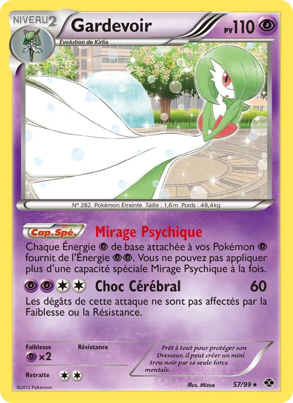 Gardevoir 57/99 - Destinées Futures - Pokémon JCC
