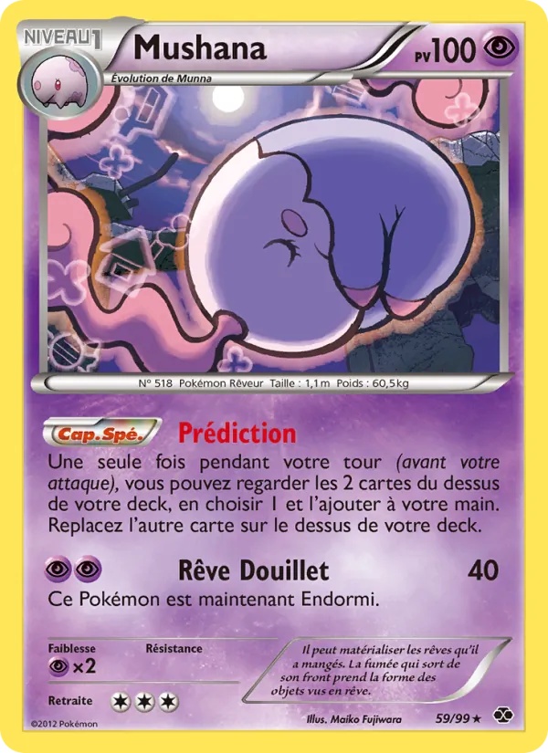 Mushana 59/99 - Destinées Futures - Pokémon JCC