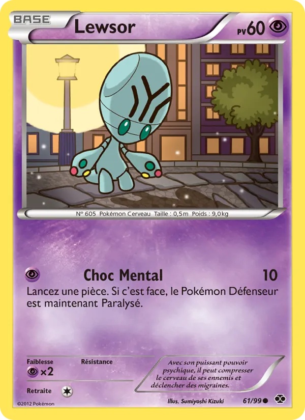 Lewsor 61/99 - Destinées Futures - Pokémon JCC