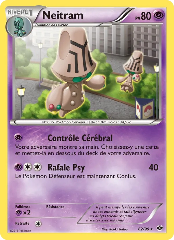 Neitram 62/99 - Destinées Futures - Pokémon JCC
