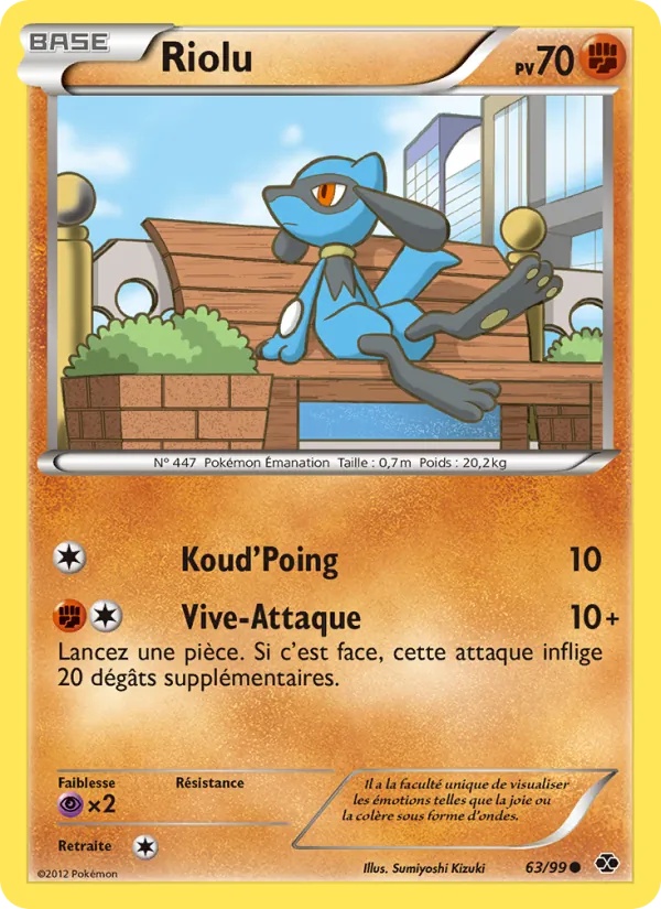 Riolu 63/99 - Destinées Futures - Pokémon JCC