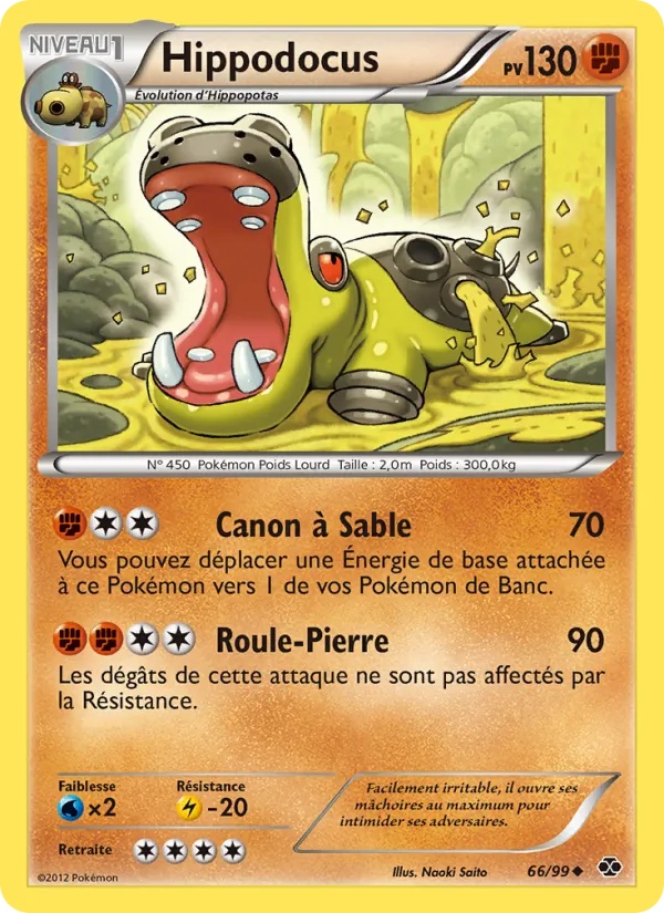 Hippodocus 66/99 - Destinées Futures - Pokémon JCC