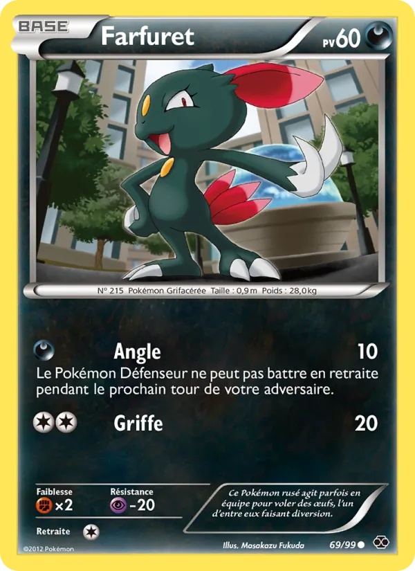 Farfuret 69/99 - Destinées Futures - Pokémon JCC