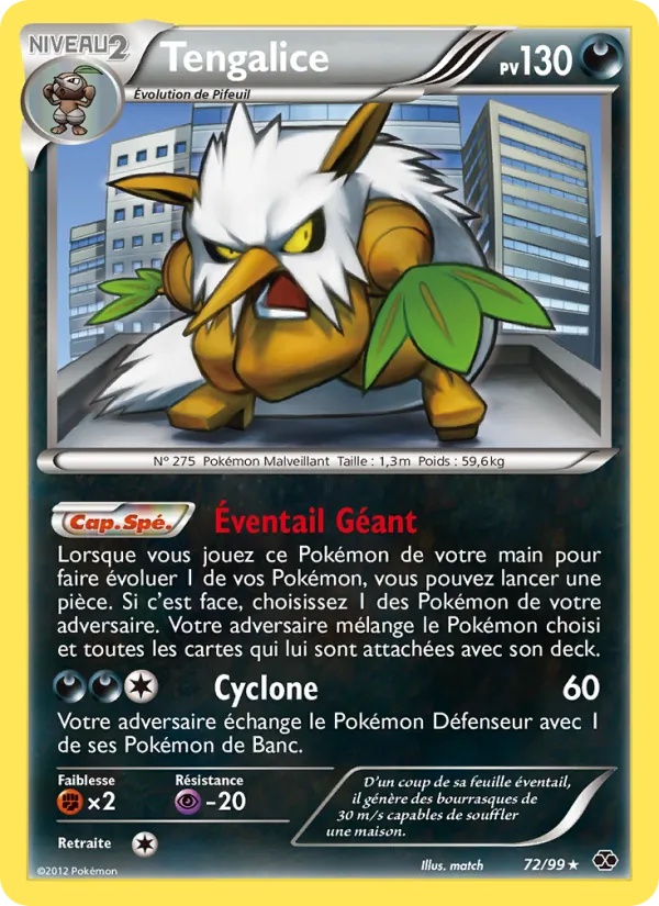 Tengalice 72/99 - Destinées Futures - Pokémon JCC
