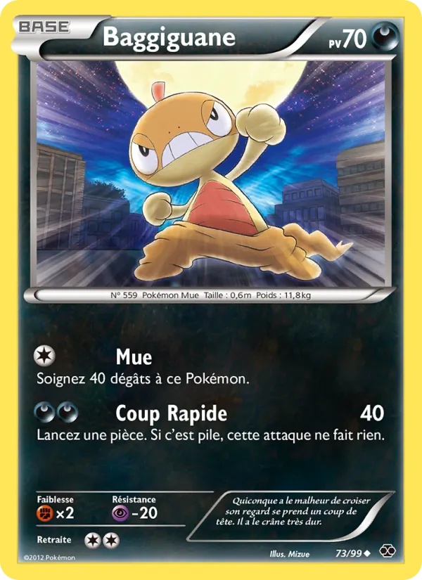 Baggiguane 73/99 - Destinées Futures - Pokémon JCC