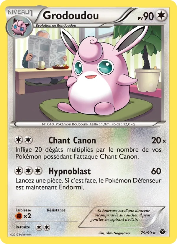 Grodoudou 79/99 - Destinées Futures - Pokémon JCC