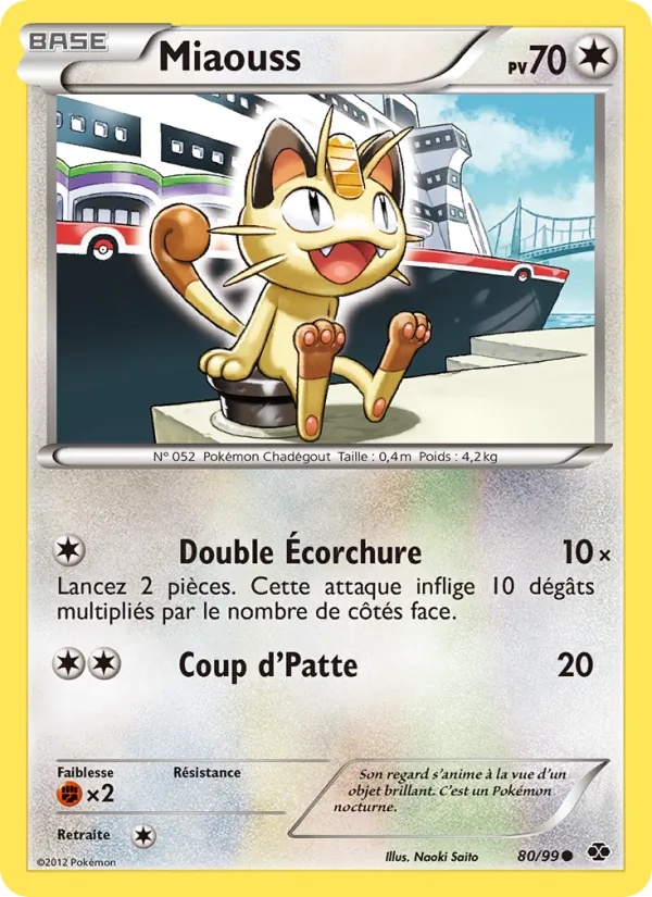Miaouss 80/99 - Destinées Futures - Pokémon JCC