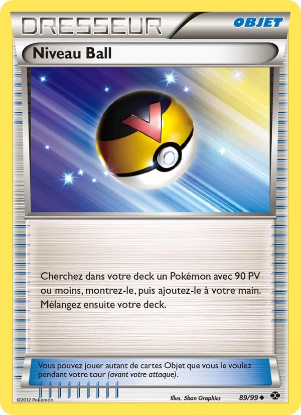 Niveau Ball 89/99 - Destinées Futures - Pokémon JCC