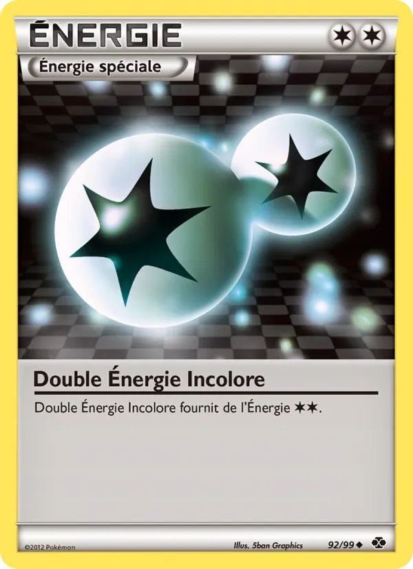 Double Énergie Incolore 92/99 - Destinées Futures - Pokémon JCC