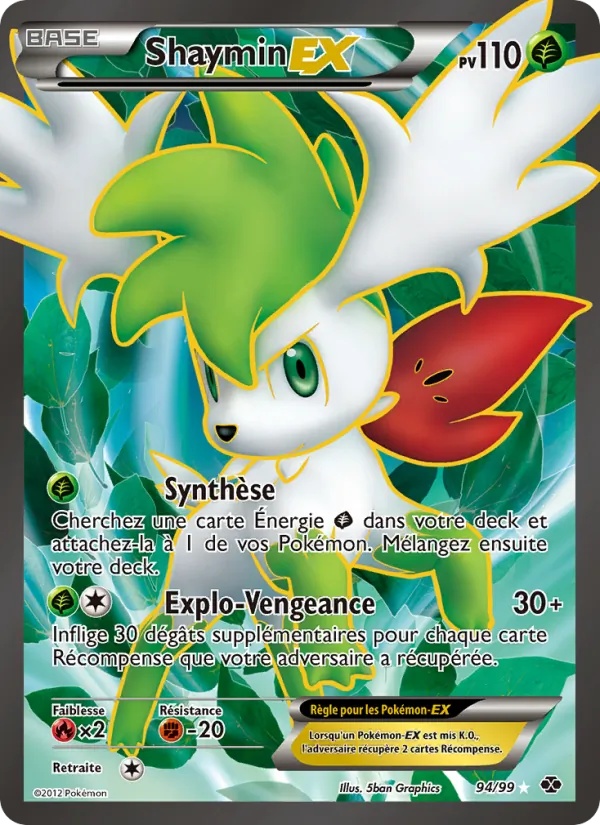 Shaymin-EX 94/99 - Destinées Futures - Pokémon JCC
