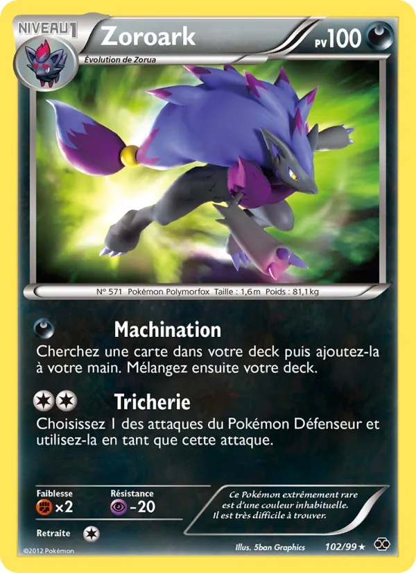 Zoroark 102/99 - Destinées Futures - Pokémon JCC