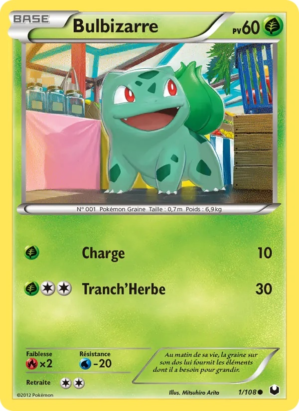 Bulbizarre 1/108 - Explorateurs Obscurs - Pokémon JCC