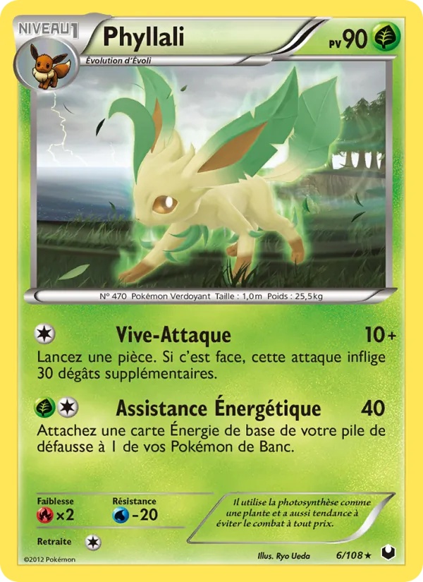 Phyllali 6/108 - Explorateurs Obscurs - Pokémon JCC