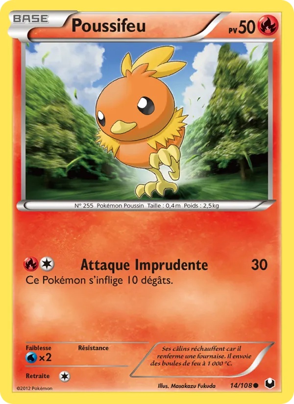 Poussifeu 14/108 - Explorateurs Obscurs - Pokémon JCC