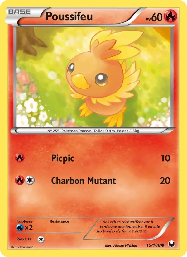 Poussifeu 15/108 - Explorateurs Obscurs - Pokémon JCC