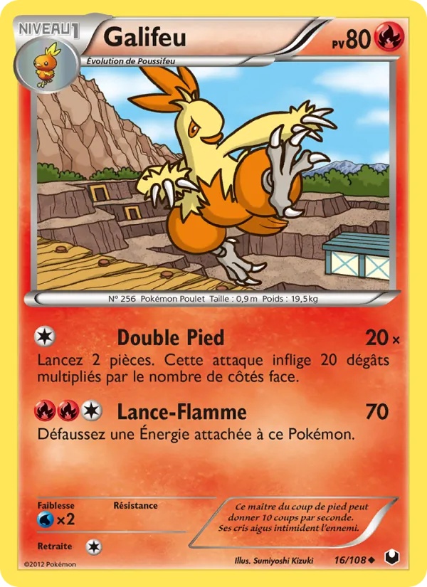 Galifeu 16/108 - Explorateurs Obscurs - Pokémon JCC