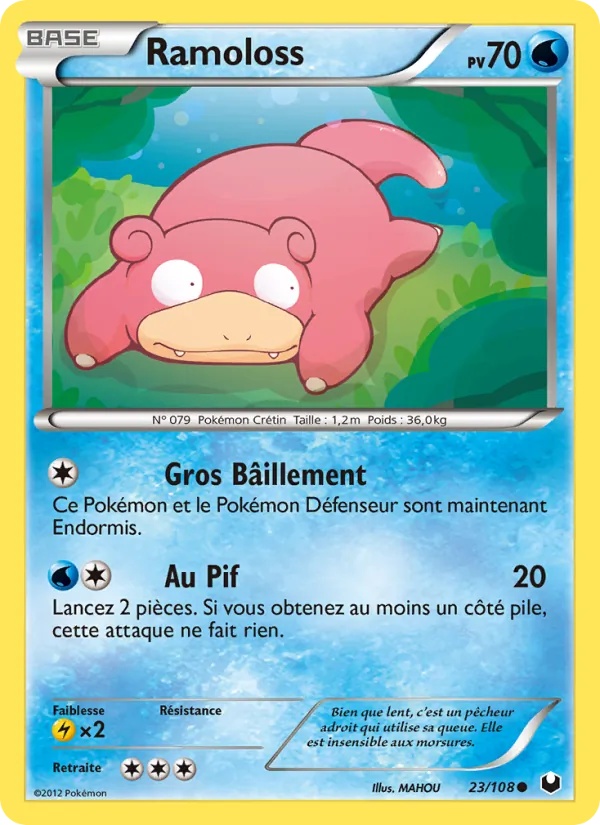 Ramoloss 23/108 - Explorateurs Obscurs - Pokémon JCC