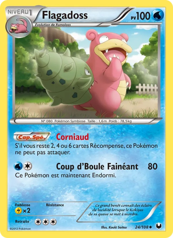 Flagadoss 24/108 - Explorateurs Obscurs - Pokémon JCC