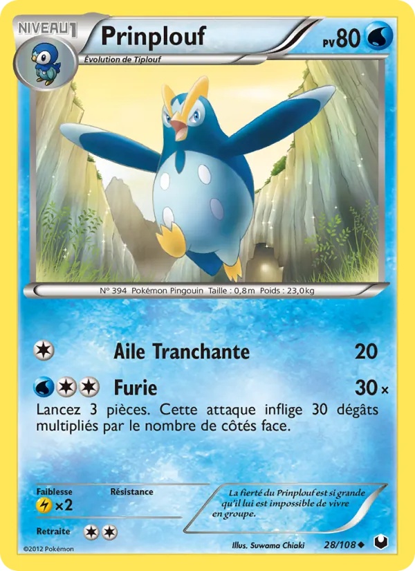 Prinplouf 28/108 - Explorateurs Obscurs - Pokémon JCC
