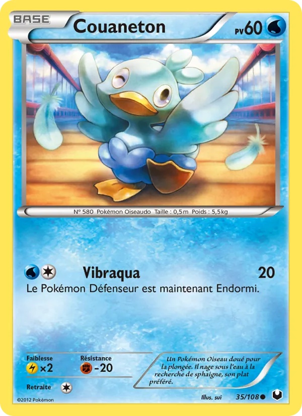 Couaneton 35/108 - Explorateurs Obscurs - Pokémon JCC