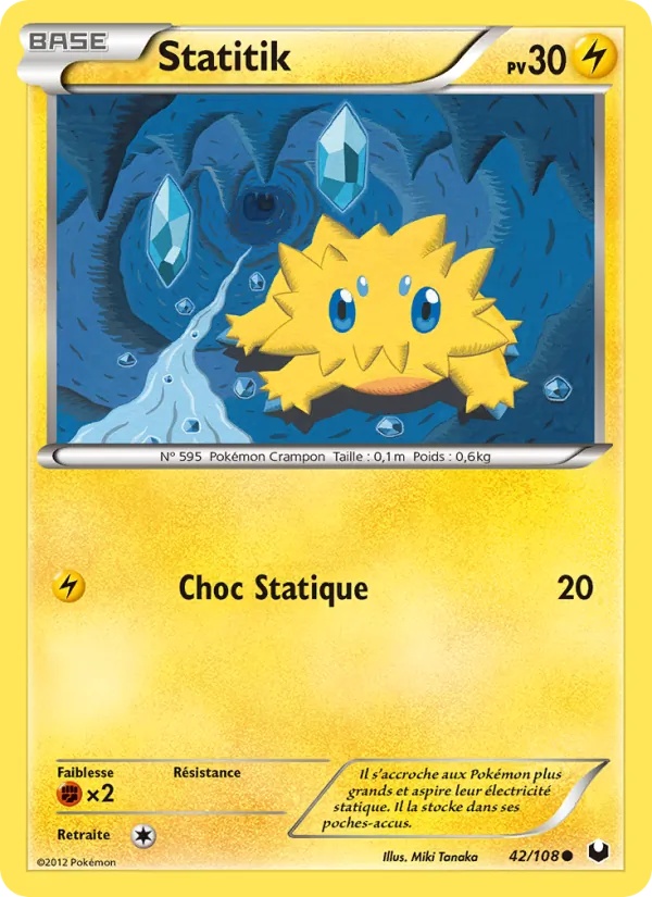 Statitik 42/108 - Explorateurs Obscurs - Pokémon JCC