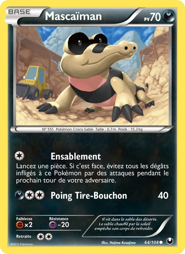 Mascaïman 64/108 - Explorateurs Obscurs - Pokémon JCC