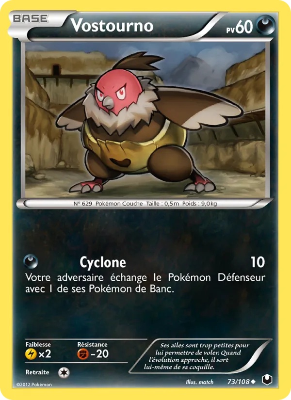 Vostourno 73/108 - Explorateurs Obscurs - Pokémon JCC
