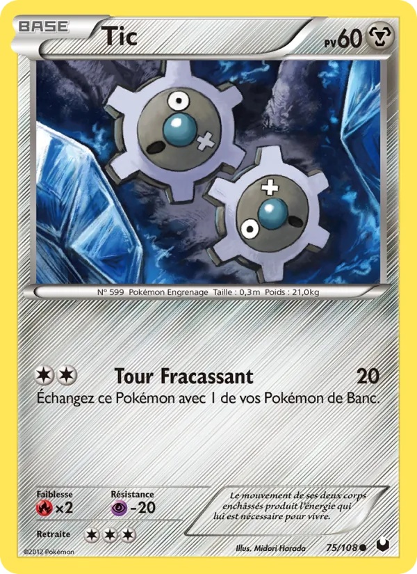 Tic 75/108 - Explorateurs Obscurs - Pokémon JCC