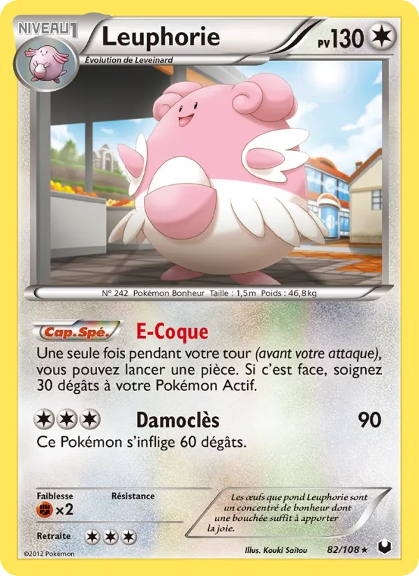 Leuphorie 82/108 - Explorateurs Obscurs - Pokémon JCC