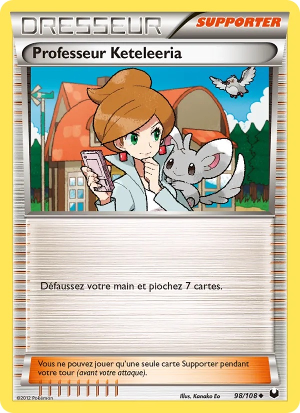 Professeur Keteleeria 98/108 - Explorateurs Obscurs - Pokémon JCC