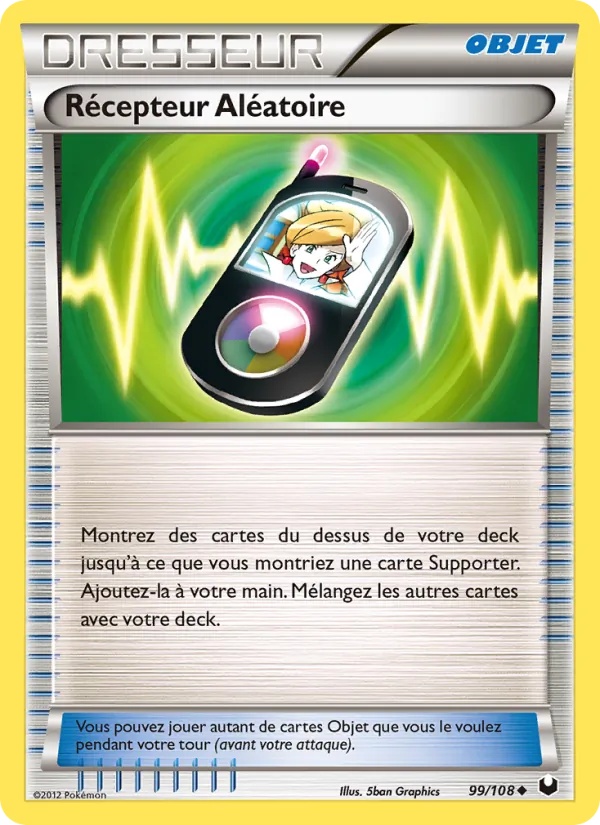Récepteur Aléatoire 99/108 - Explorateurs Obscurs - Pokémon JCC