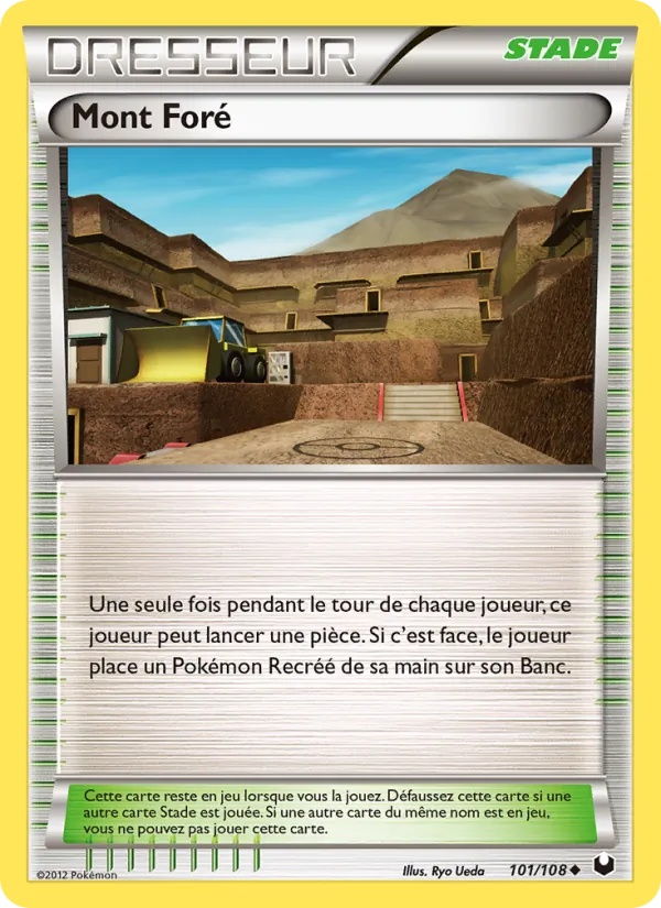 Mont Foré 101/108 - Explorateurs Obscurs - Pokémon JCC