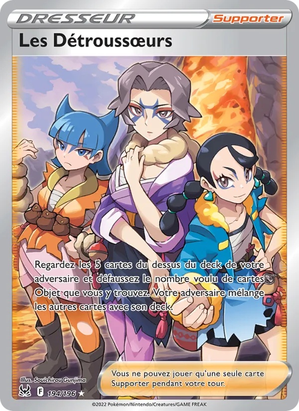 Les Détroussœurs 194/196 - Origine Perdue - Holo - Pokémon JCC